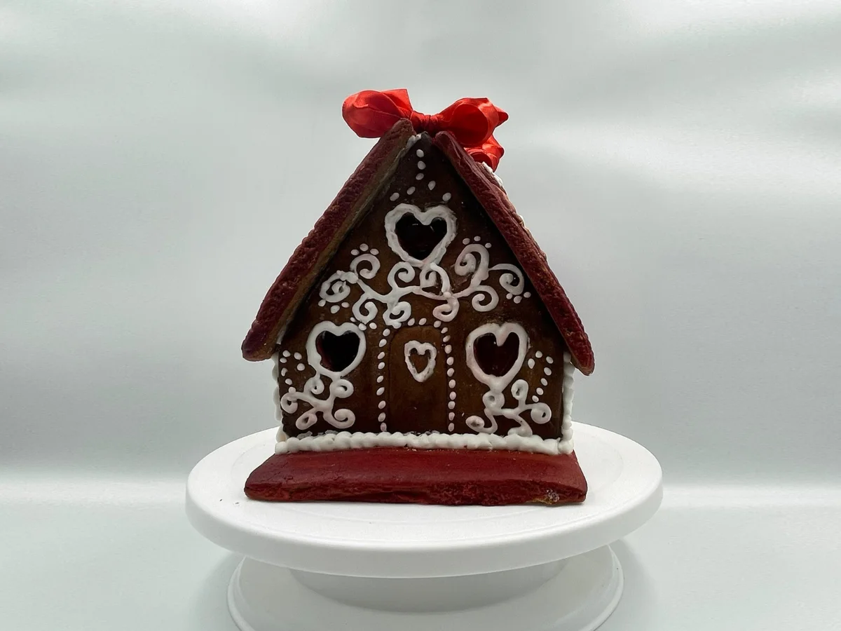 Gingerbread House for Valentine’s