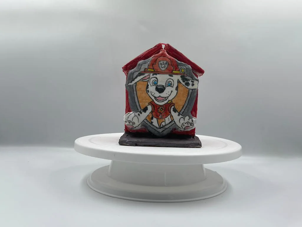 Gingerbread PawPatrol Fire House