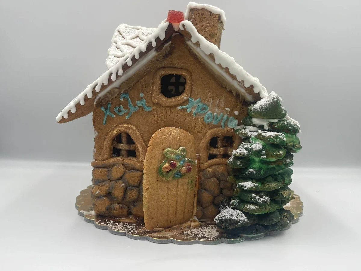 Gingerbread Jelly Μεγάλο Τετράγωνο Σπιτάκι