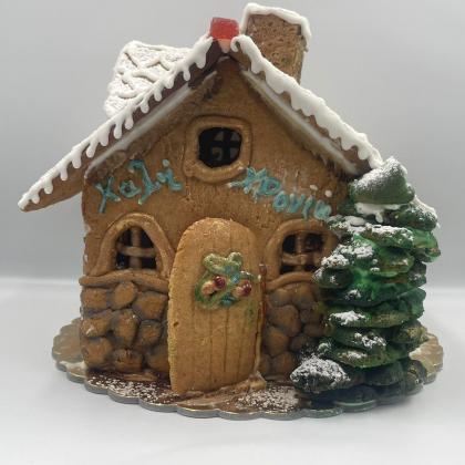 Gingerbread Jelly μεγάλο τετράγωνο σπιτάκι