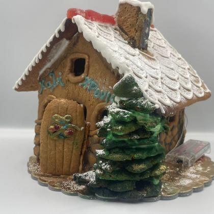 Gingerbread Jelly μεγάλο τετράγωνο σπιτάκι